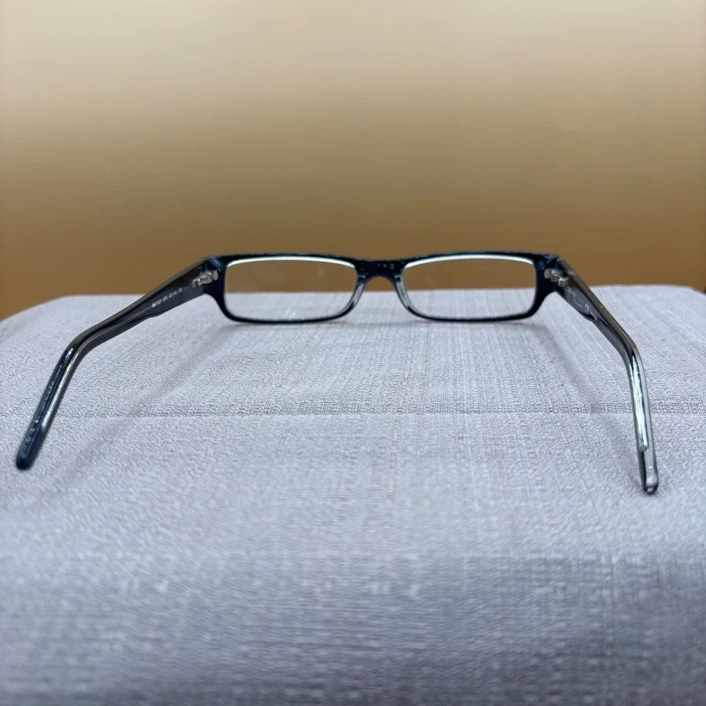 D&G Dolce and Gabbana Eyeglass Frames 52-16-135 Black 1121 Excellent Geek-Chic